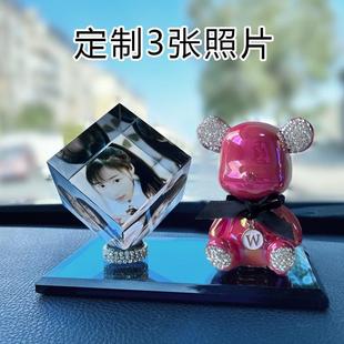 女车载装 羽毛网红新款 饰高档车内饰品香薰士感车摆件2022高级大气