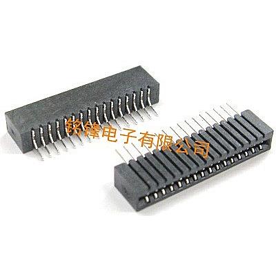 FPC连接器 FPC软排线插座 1.0mm/16P 卧式贴片 双面接触