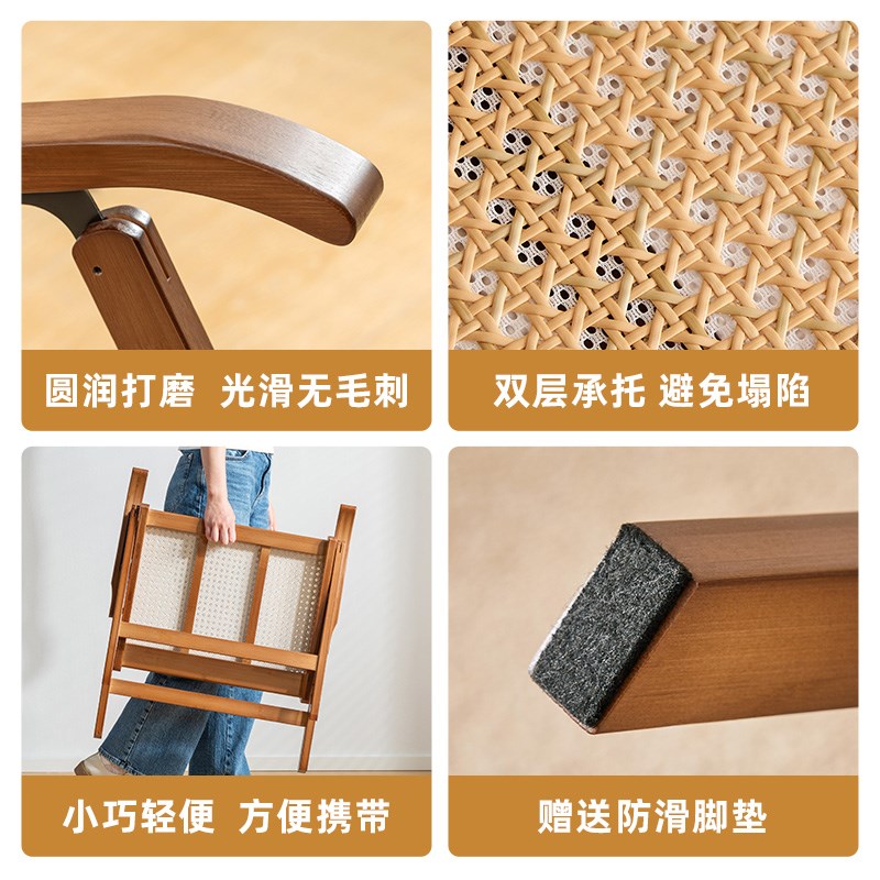 折叠椅户外便携式露营椅子家用阳台休闲椅带靠背钓鱼椅美术写生椅