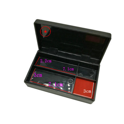 装两枚人名章 双印章盒 财务章盒 私章盒 法人章盒 带印台印鉴盒