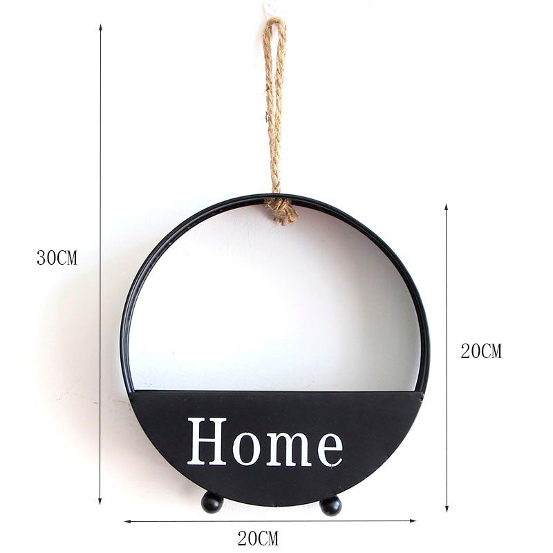 客厅卧室墙面房间简约装饰品墙壁饰墙上创意绿植挂饰挂件墙饰壁挂