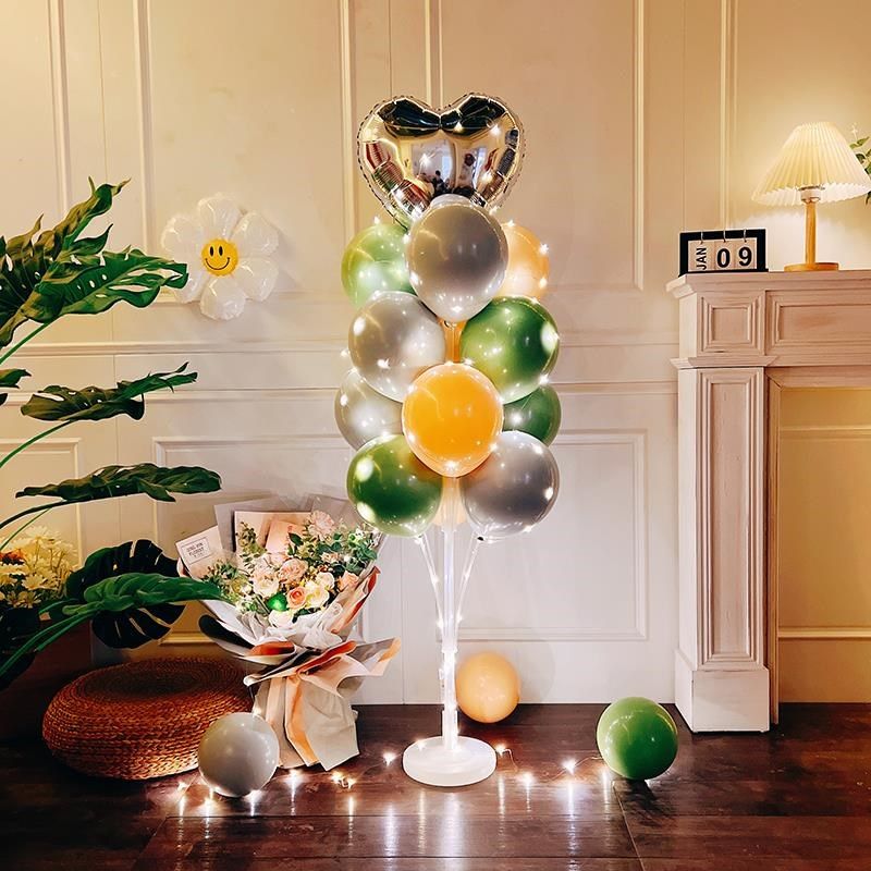 发光地飘立柱桌飘气球儿童生日装饰品场景布置店铺开业路引支架,节庆用品/礼品,气球,淘宝优惠券,粉丝福利购,淘宝优惠卷