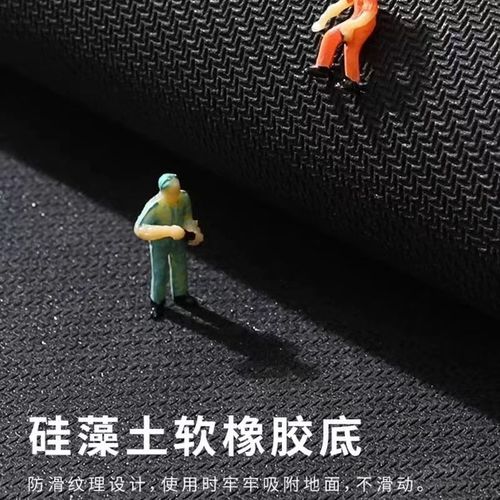 硅藻泥厨房地垫专用L形防滑防油地毯免洗可擦长条耐脏吸水脚垫子