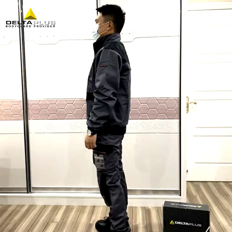 代尔塔工作服防风工装劳保工作服套装春秋季定制服劳保工装405108