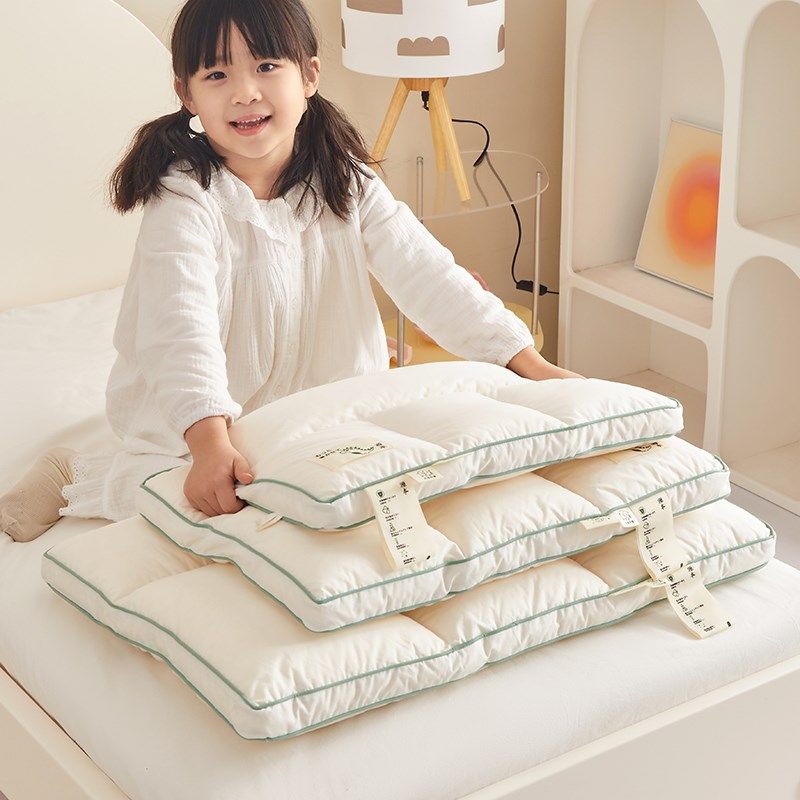 A类抗菌大豆纤维枕芯儿童30*50学生40*60cm成人单人全棉枕头单只,床上用品,枕头/枕芯,淘宝优惠券,粉丝福利购,淘宝优惠卷