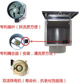 狮强牌S401A厨房排气扇强力换气扇家用窗式 10寸静音油烟通风机