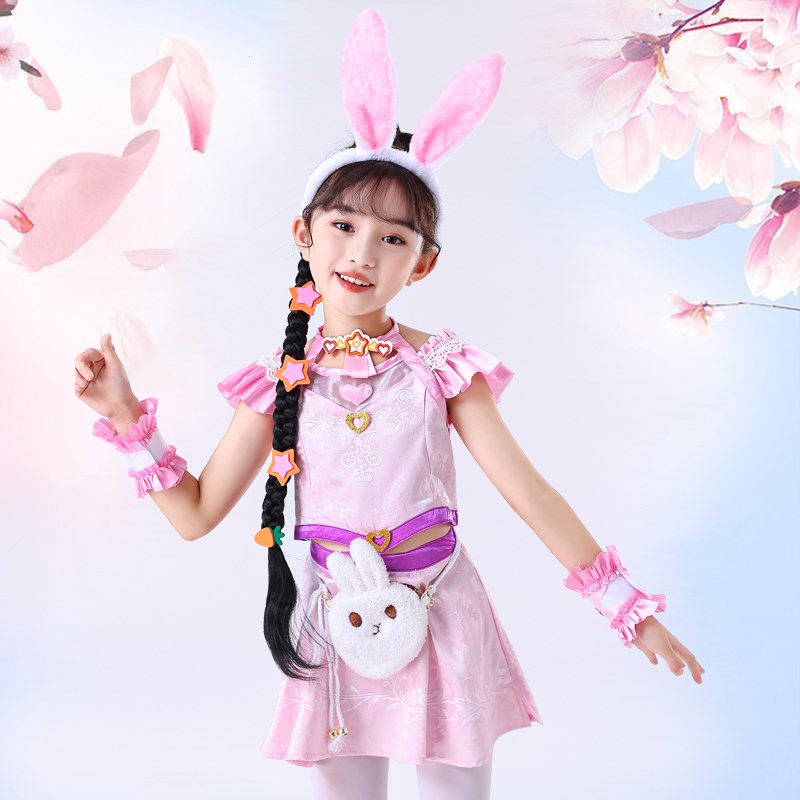 斗罗大陆小舞儿童服装女童演出服小五公主裙生日礼物套装cos动漫