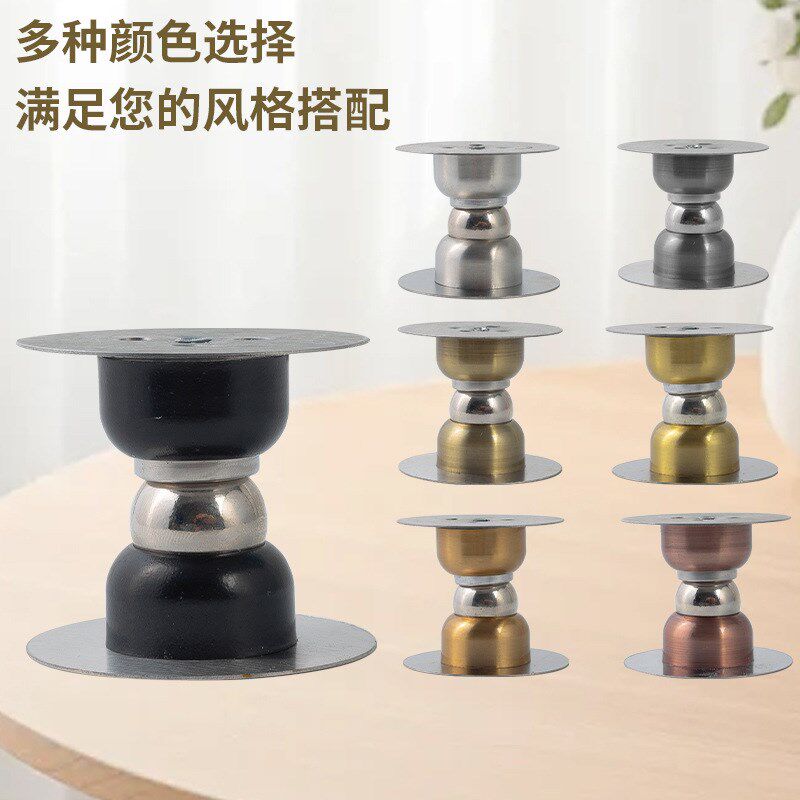 短款不锈钢门吸免打孔阻门器强磁铁卫生间防撞厕所门挡地吸闭门器