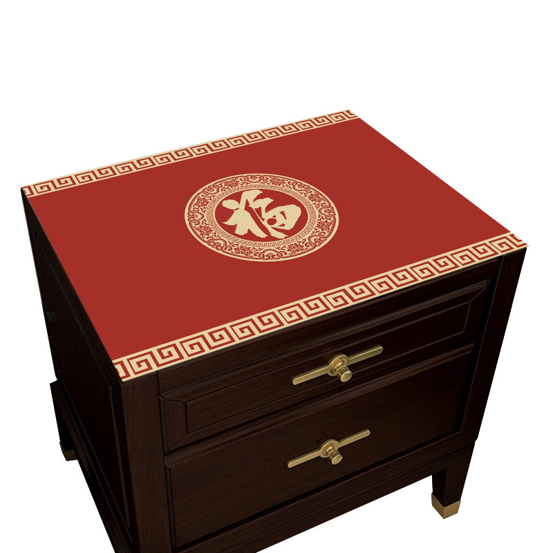 床头柜垫子新年红色喜庆桌布防水防油免洗皮革防尘罩盖巾茶几桌垫,居家布艺,桌布,淘宝优惠券,粉丝福利购,淘宝优惠卷