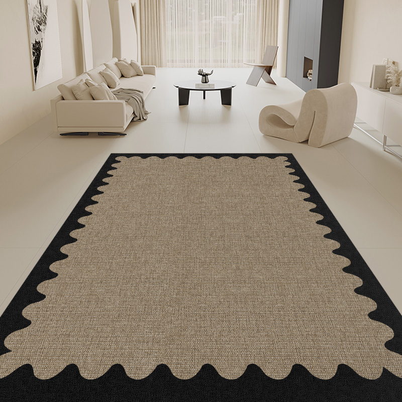 丝圈入户门地垫玄关进门垫子法式简约耐脏地毯门口门外脚垫可裁剪