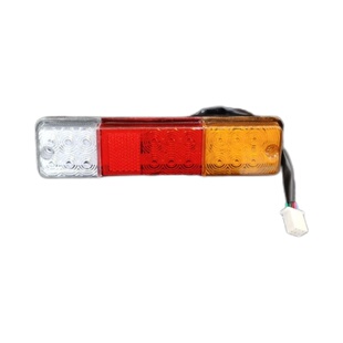 叉车尾灯双面灯龙工合力柳工LED方灯 三色后尾灯转向灯叉车前小灯