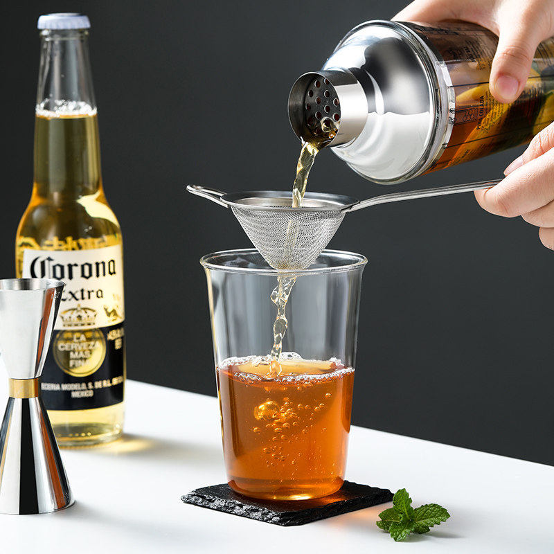 【合集】家用精品调酒工具套装玻璃雪克杯/双头杯/碎冰锤/滤冰勺
