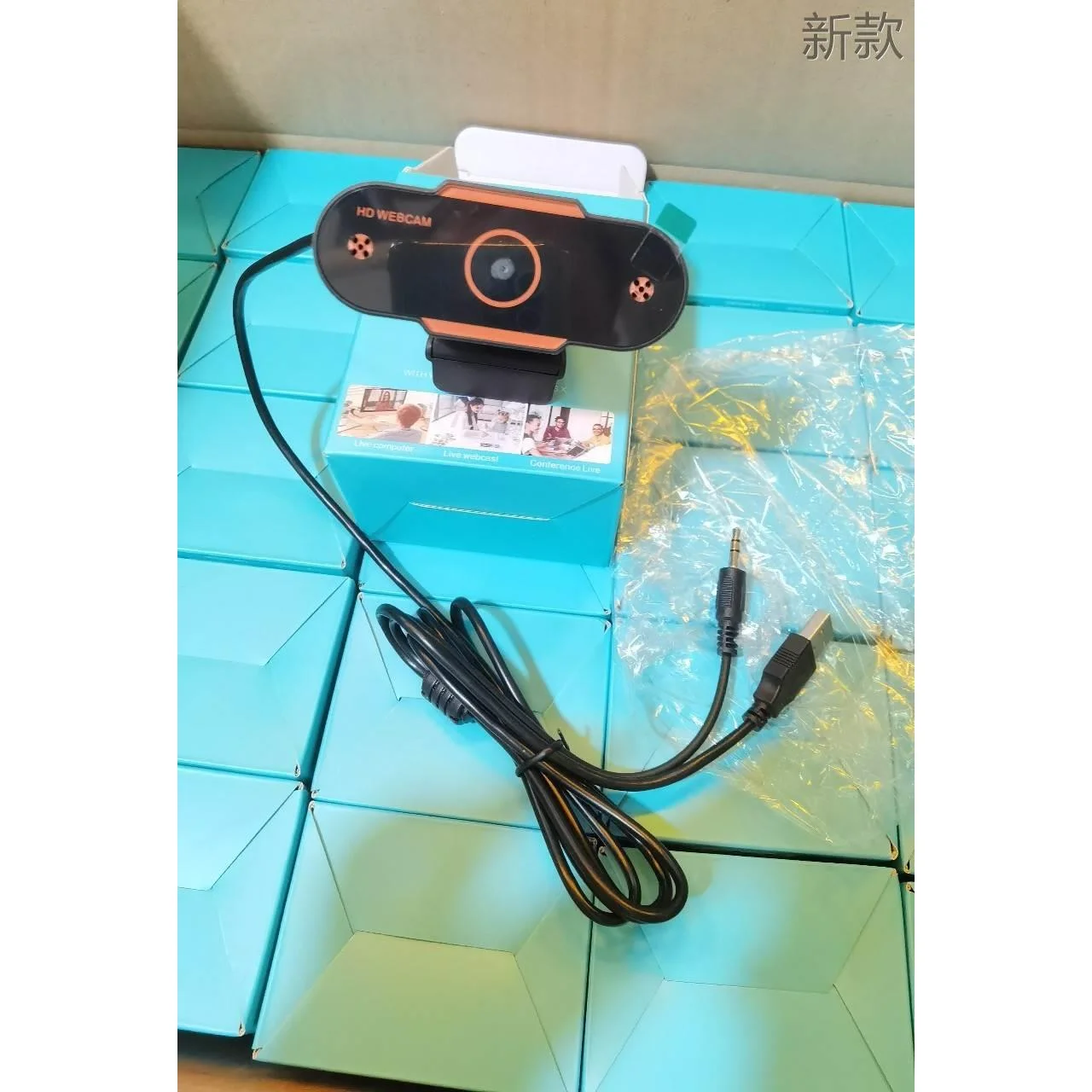 x98电脑摄像头 A2高清1080P网络直播视频聊天平板电脑USB摄新款
