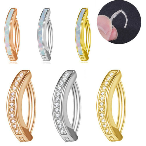 亚马逊速卖通跨境热销肚脐钉光面简约个性镶钻女士肚脐环穿刺饰品