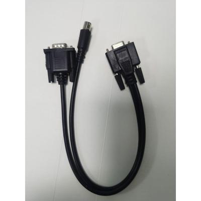 一出二485线昆仑通态触摸屏系列和plc系列一拖分二通讯232接口线