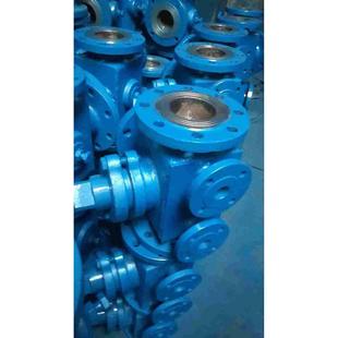 16C油品沥青专用高温铸钢法兰保温三通旋塞阀DN50 BX44W