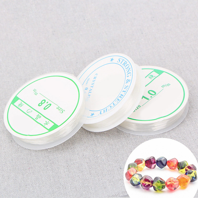 水晶弹力线水晶弹力线鱼丝弹力线白色水晶弹力线串珠线手链线绳