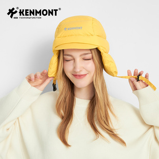 卡蒙轻型易清洗滑雪羽绒雷锋帽防风防寒骑车可折叠东北护耳棉帽