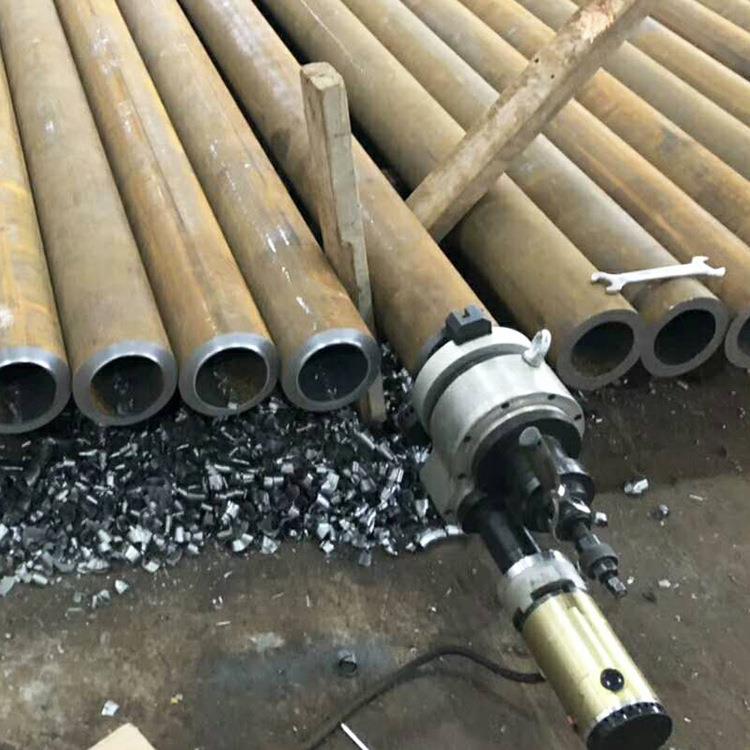 现货电动内涨式管子破口机管道切割电动倒角机电动不锈钢坡口机