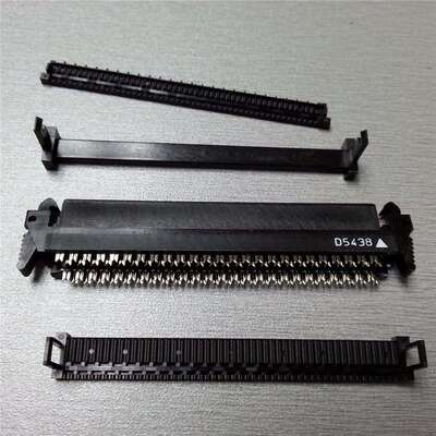 全塑SCSI100PIN压排式牛角插头连接器现货全塑SCSI100PIN公插件