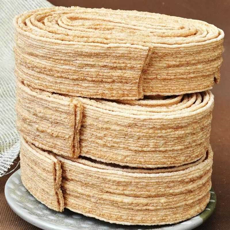 老式荞麦酥老式圈荞麦圈藕粉卷苦荞酥北川爆米花含糖圆盘酥便宜