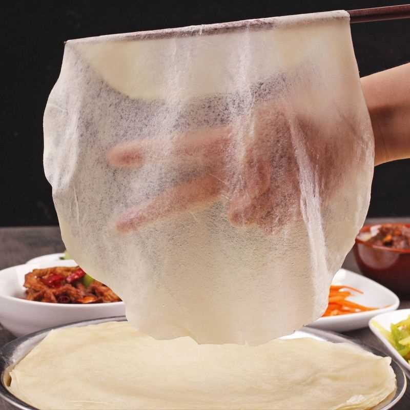 榆林镇筋饼350g 正宗东北特产春饼卷饼 手工现烙现卖透明薄皮面饼