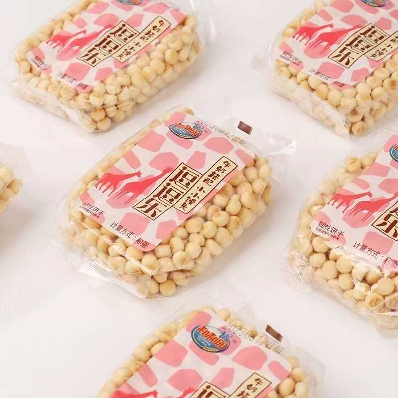 小馒头牛奶味膨化韧性饼干怀旧儿时零食小吃办公室食品小包装整箱