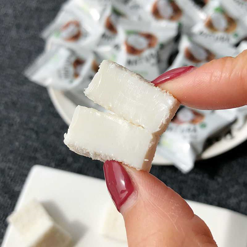 泰国风味网红椰子糕软糖芒果糕马来西亚软糖休闲喜糖年货零食批发
