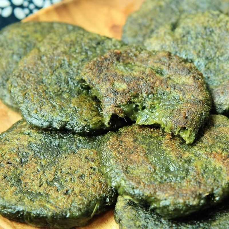 无添加蔗糖艾叶糍粑传统纯糯米手工艾草粑粑青团蒿子粑粑湖南特产