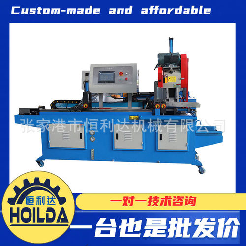 切管机全自动圆锯切管机无毛刺不锈钢315气动金属45度角切管机