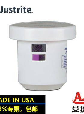 Justrite美国进口VOC过滤滤芯显色活性炭滤芯替换件28229带止回阀