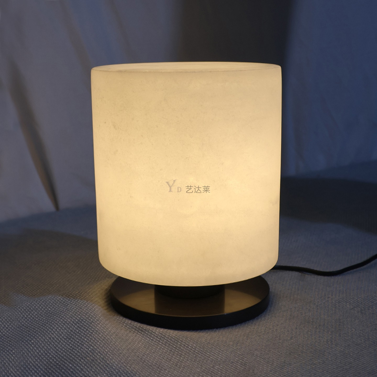 现代简约轻奢天然云石台灯