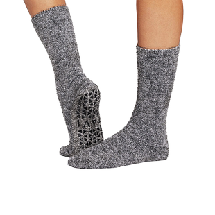 toesox tavi联名款瑜伽运动袜健身小腿袜普拉提高帮腿袜Lounge