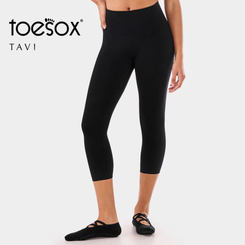 toesox tavi联名款弹力提臀女子运动瑜伽裤健身裤紧身显瘦打底裤