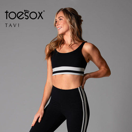 toesox tavi联名款运动内衣女 美背普拉提健身训练时尚裸感文胸