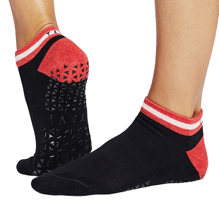 toesox tavi低帮新款瑜伽袜子防滑专业女运动袜普拉提健身袜Cora