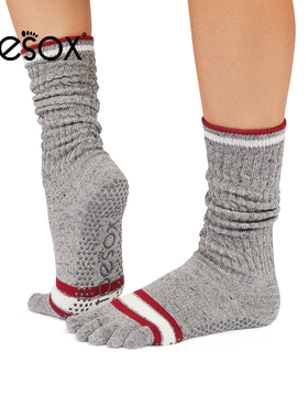 toesox瑜伽袜防滑训练袜普拉提小腿袜堆堆袜2025年新款Slouch系列
