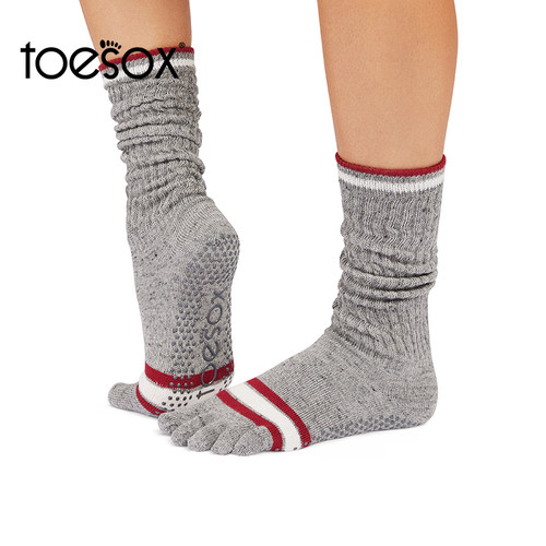 toesox瑜伽袜堆堆袜小腿袜五指袜