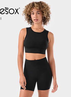 toesox tavi联名款运动背心女健身内衣美背塑形普拉提训练瑜伽服