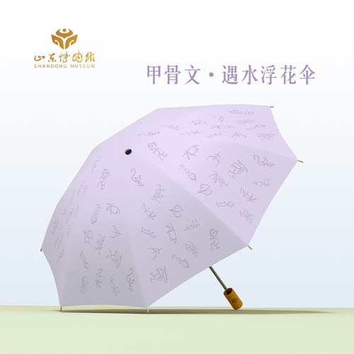 山东博物馆甲骨文雨伞教师节文创
