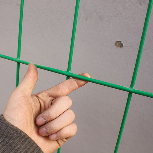 浸塑门隔离网片门果园围栏门铁网门防护网防盗门院子门简易护栏门