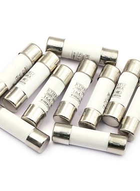 R015熔断器 RO15陶瓷保险丝管10X38 RT18 1A 2A 3A 5A 6A 32A 10A