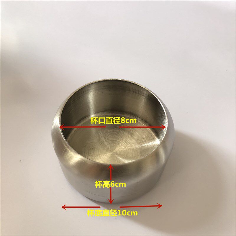 鸟笼防撒食盒鸟用水杯喂食器碗不锈钢食杯鸽子喂鸟器鹦鹉八哥用品