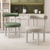 化妆凳简约设计师款 主卧梳妆台椅子衣帽间轻奢化妆椅女生卧室凳子