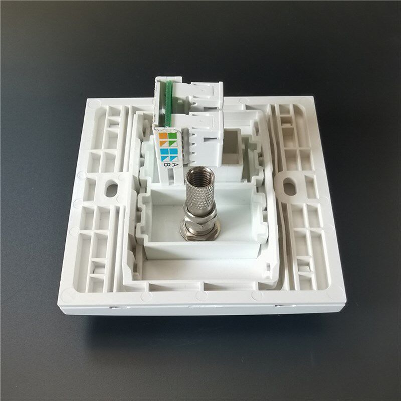 86型网络电脑+有线电视英制F头网线加卫星数字宽频闭路TV插座面板,电子/电工,电脑+电视插座,淘宝优惠券,粉丝福利购,淘宝优惠卷