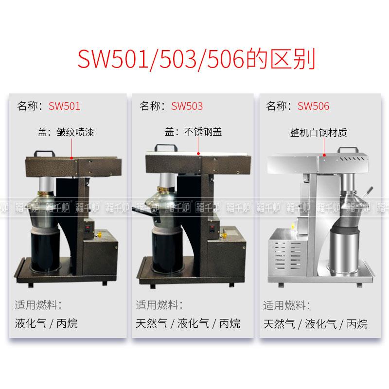 福千炉商用自动点炭机 加厚白钢排烟炭盆 生炭炉自动养碳机 烤肉