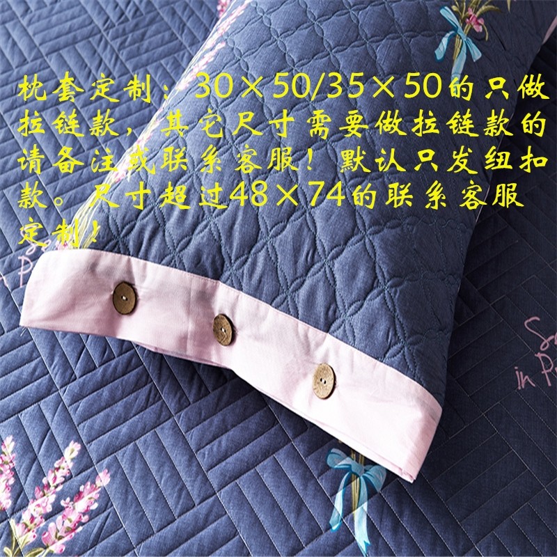 全棉枕套一对装家用荞麦壳定做35X40X50X60X70X75学生乳胶枕芯罩
