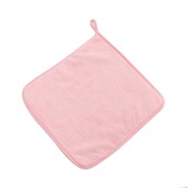 幼儿园数字编号方巾云棉小毛巾带挂绳可印名字LOGO儿童专用四方巾