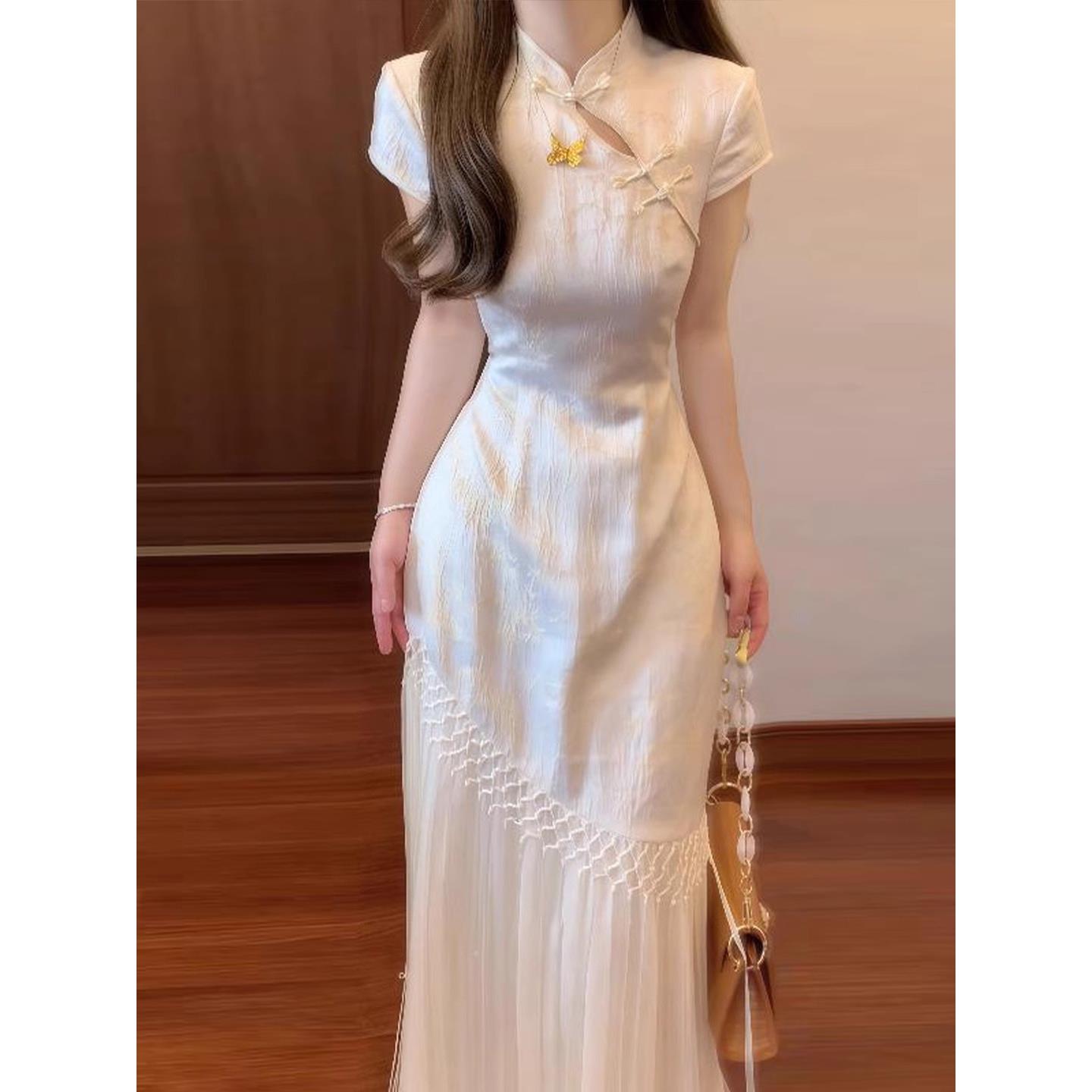 2025新中式洋装夏国风旗