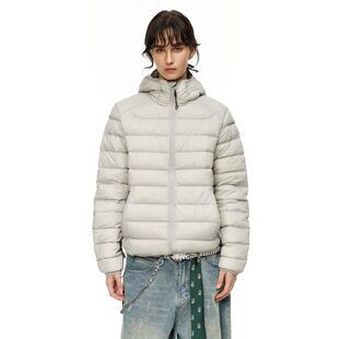 冬季新款排骨羽绒服连帽显瘦上衣加厚轻薄棉袄外套宽松保暖内胆